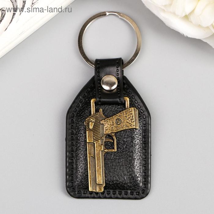 

Брелок кожзам, металл "Пистолет" МИКС 6,8х3,8 см