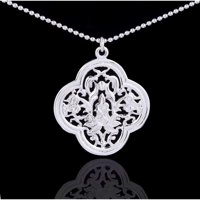 Кулон "Серасан", цвет серебро