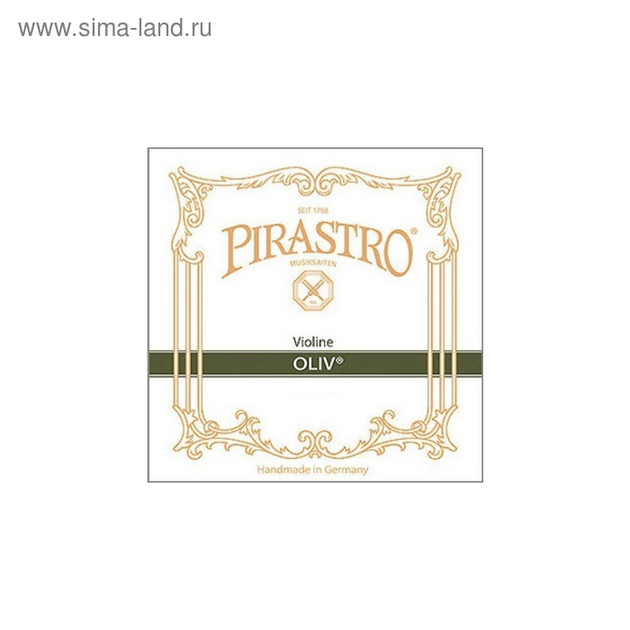 фото Отдельная струна ми для скрипки pirastro 311821 oliv e петля