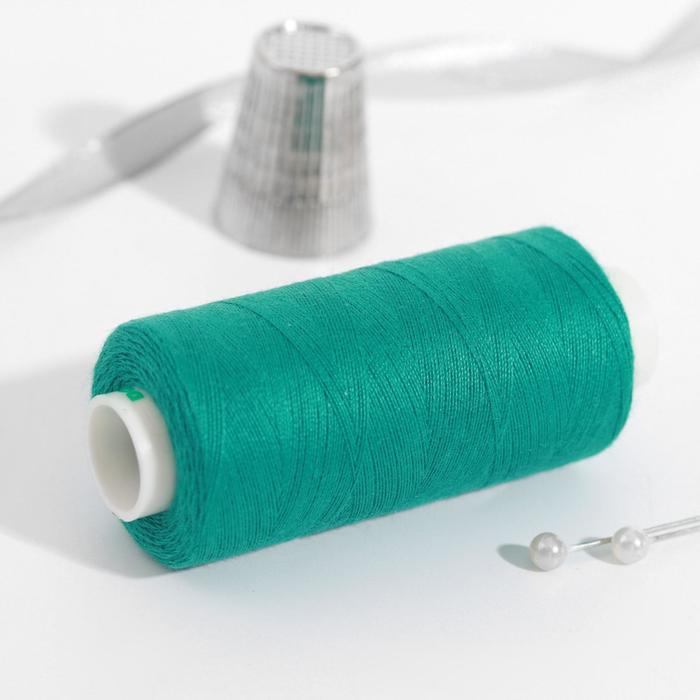 Нитка ДОР-ТАК PL 40/2 400 ярд, цвет зелёный 358 К09