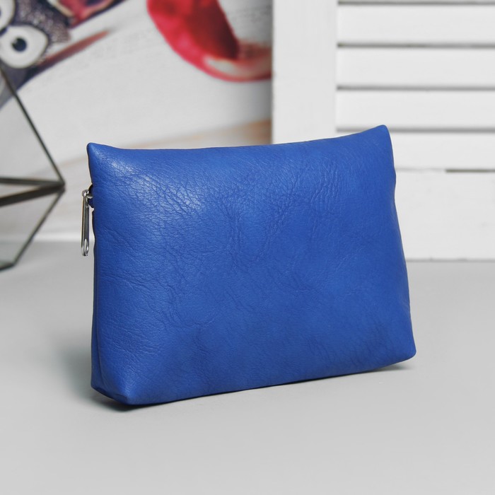 Косметичка простая, отдел на молнии, МИКС