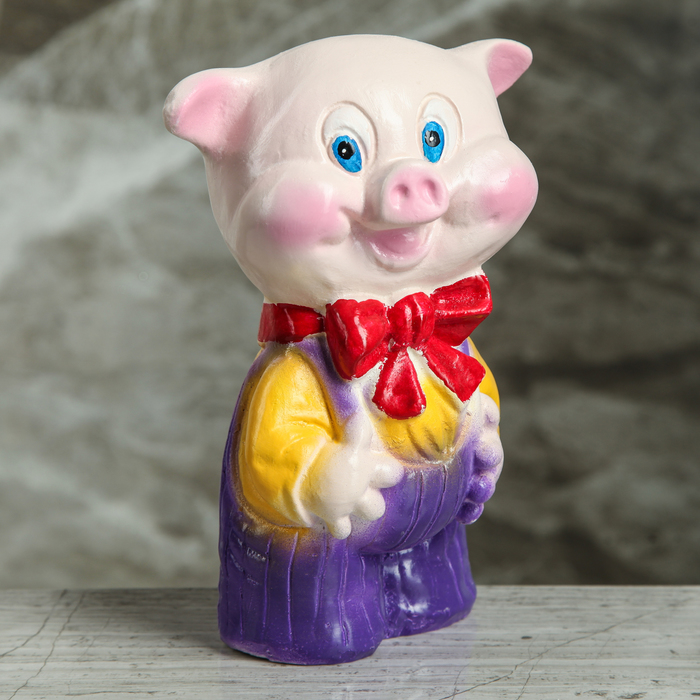 Копилка "Фунтик" 19 см микс