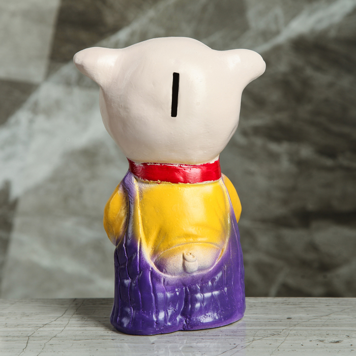 Копилка "Фунтик" 19 см микс