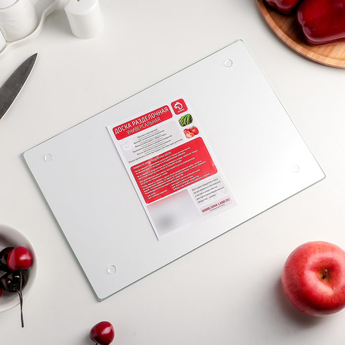 Доска разделочная 30х20 см "Овощной всплеск"