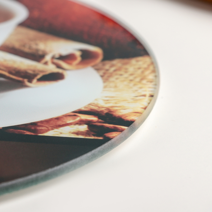 Доска разделочная d=20 см "Кофе"