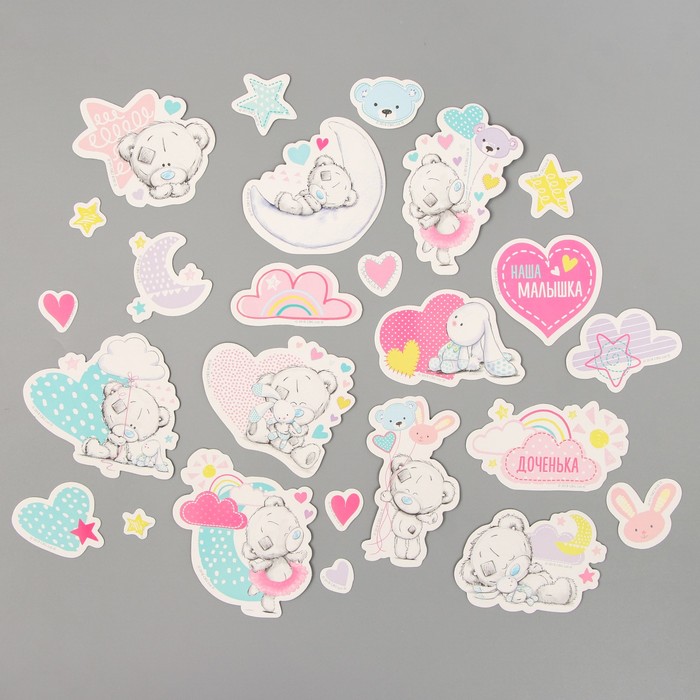 Высечки для скрапбукинга, Me To You "Наша малышка"