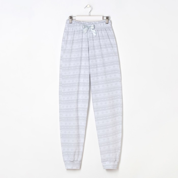 Брюки женские KAFTAN "Скандинавия", сер., р-р 48-50, 100% хл