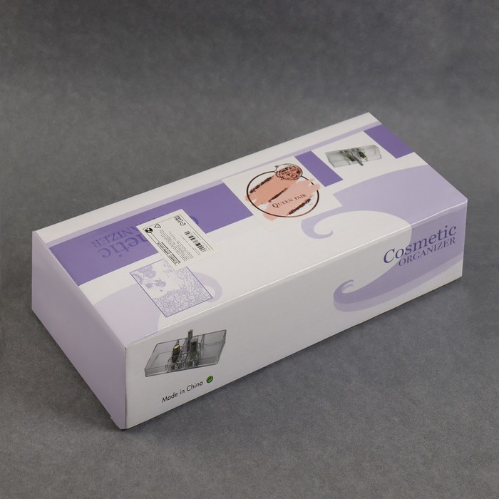 Органайзер для хранения косметических принадлежностей, 11 секций, цвет прозрачный