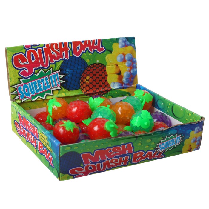 Мялка с гидрогелем "Ягодка", цвета МИКС