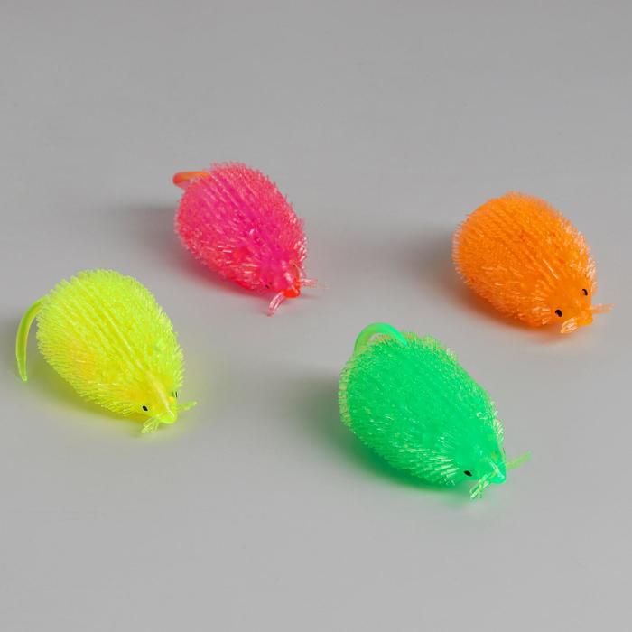 Мялка с гидрогелем "Мышка", цвета МИКС