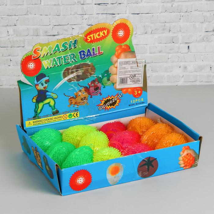 Мялка с гидрогелем "Мышка", цвета МИКС