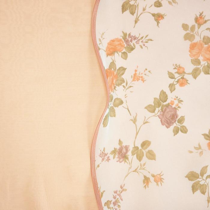 Комплект штор для кухни Византия 280х160 см, цв.персиковый, левая, пэ 100%