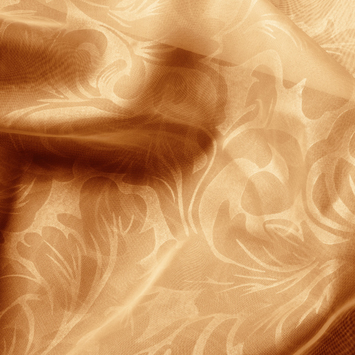 Штора вуаль с тиснением МИКС 280х260 см, цв. какао, пэ 100%