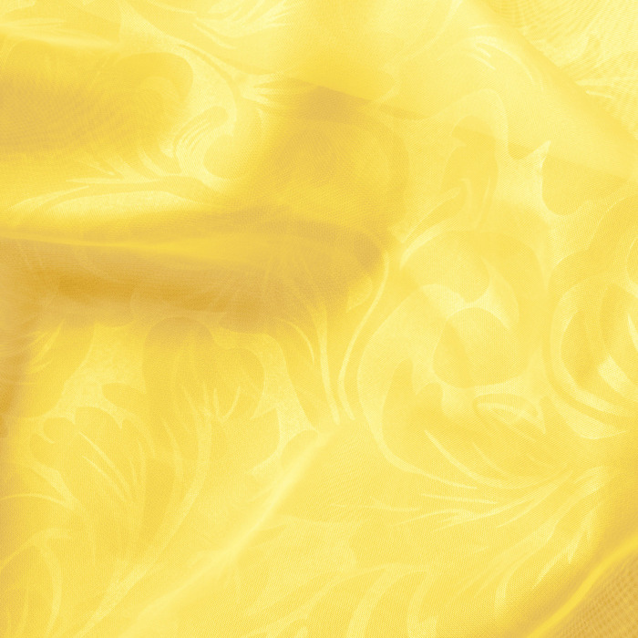 Штора вуаль с тиснением МИКС 280х260 см, цв. св.желтый, пэ 100%