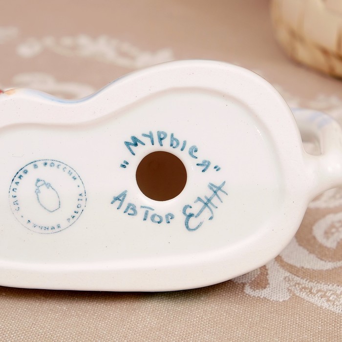 Сувенир «Мурыся», зима,12×5×7,5 см, 1 сорт