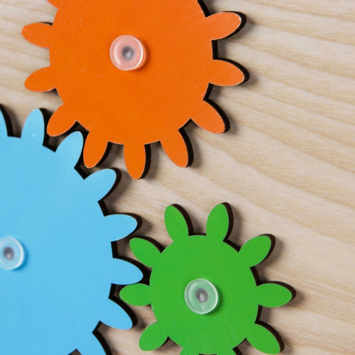 Бизиборд "Идем в школу со Смешариками"