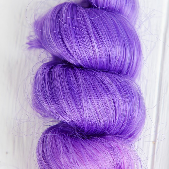 Волосы - тресс для кукол "Кудри" длина волос 15 см, ширина 100 см, №LSA040