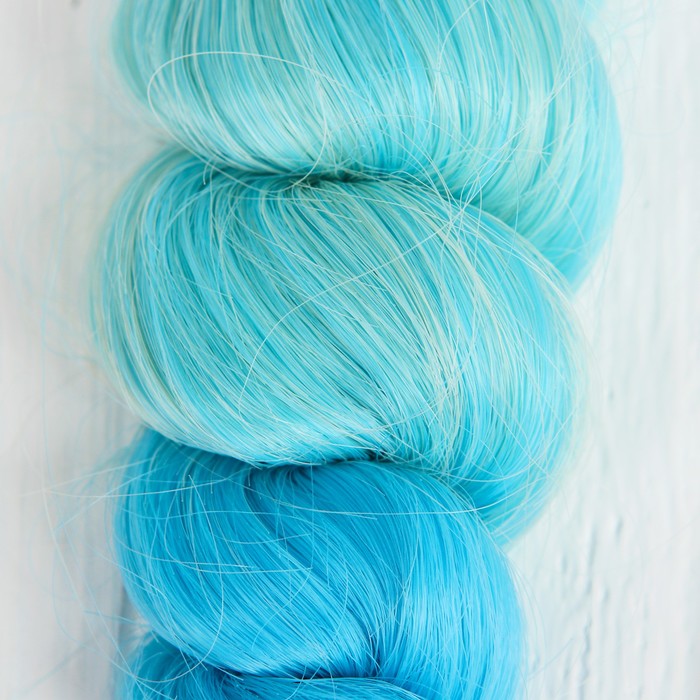 Волосы - тресс для кукол "Кудри" длина волос 15 см, ширина 100 см, №LSA041