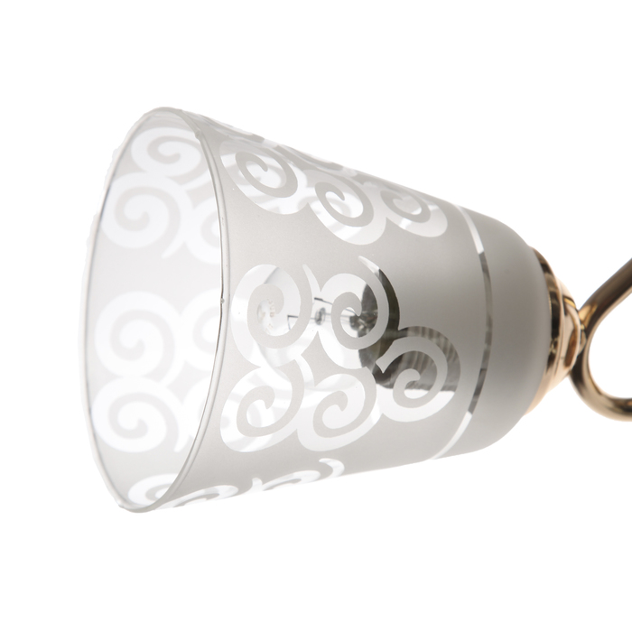 Люстра "Каскад" 2xE27 60Вт золото