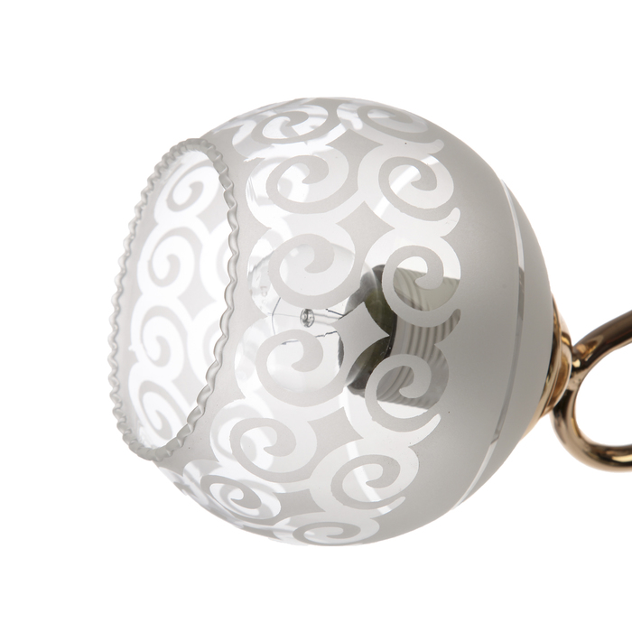 Люстра "Каскад" 2xE27 60Вт золото