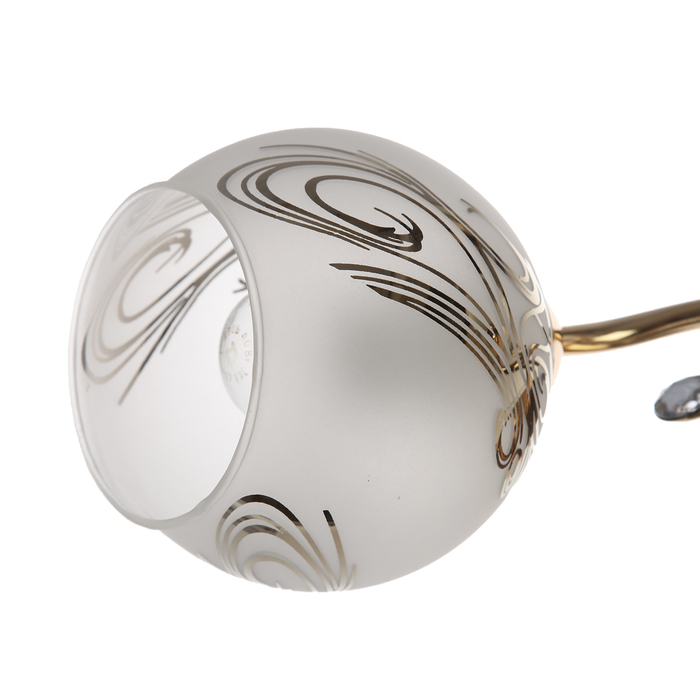 Люстра "Каскад" 2xE27 60Вт золото