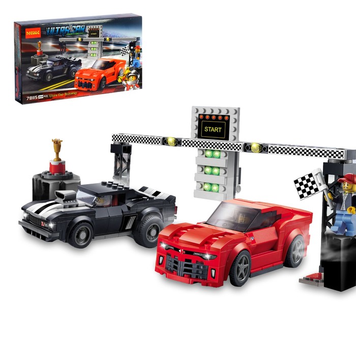 Конструктор Гонка «Дрэг-рейсинг», 454 детали