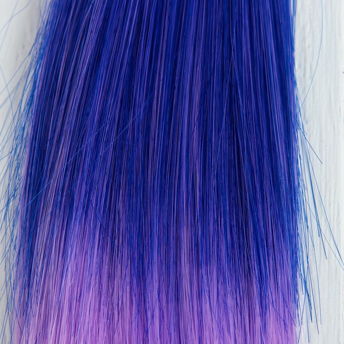 Волосы - тресс для кукол "Прямые" длина волос 20 см, ширина 100 см, №LSA031