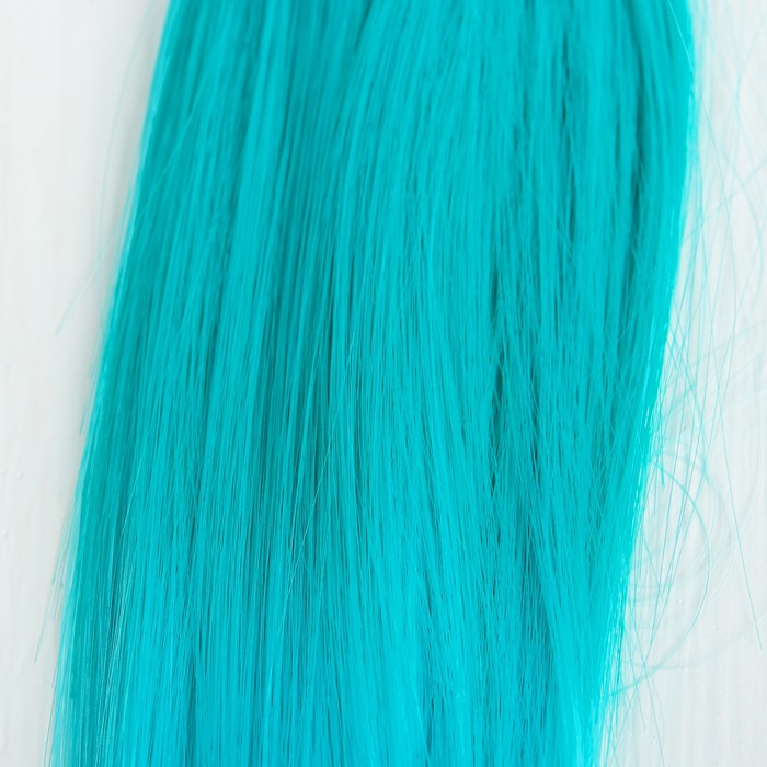 Волосы - тресс для кукол "Прямые" длина волос 20 см, ширина 100 см, №LSA021