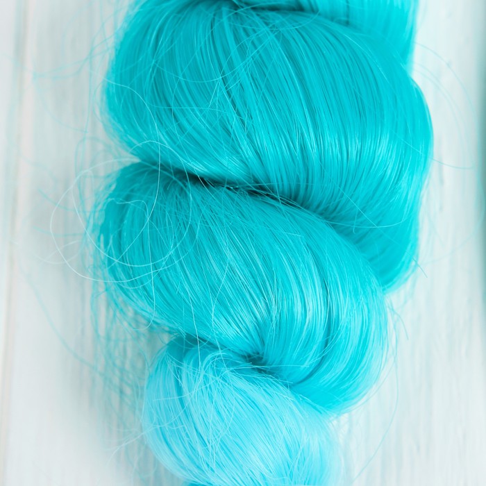 Волосы - тресс для кукол "Кудри" длина волос 15 см, ширина 100 см, №LSA047