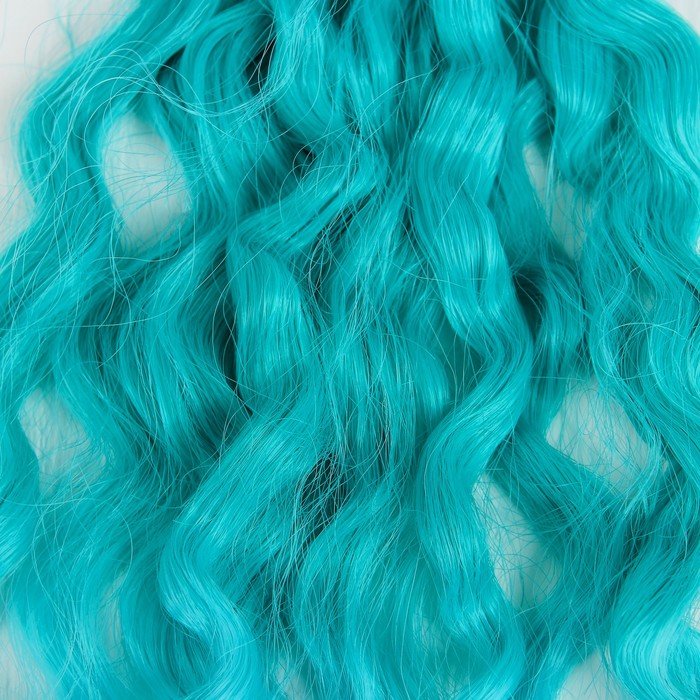 Волосы - тресс для кукол "Волны" длина волос 25 см, ширина 100 см, №LSA021