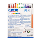 Фломастеры 12 цветов GIOTTO Turbo Color 2.8 мм 71400 - Фото 4