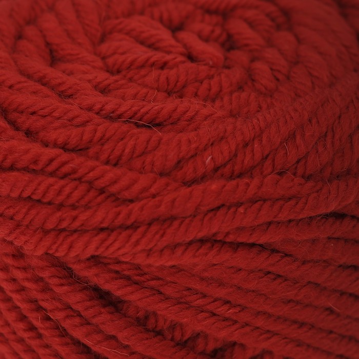 Пряжа "Подиум" 50% шерсть, 48% акрил, 2% лайкра 125м/250гр (046 красный)