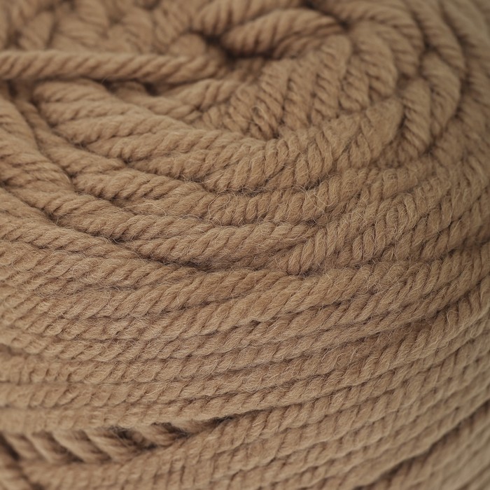 Пряжа «Подиум», 50 % шерсть, 48 % акрил, 2 % лайкра, 125 м, 250 г (113, цвет «какао»)