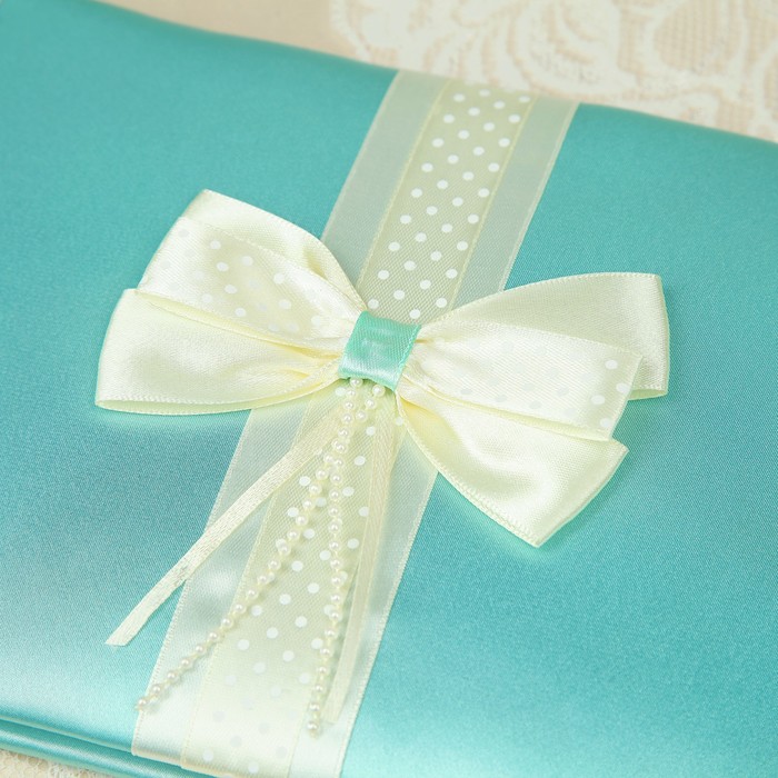 Книга для пожеланий "Тиффани", ручной работы