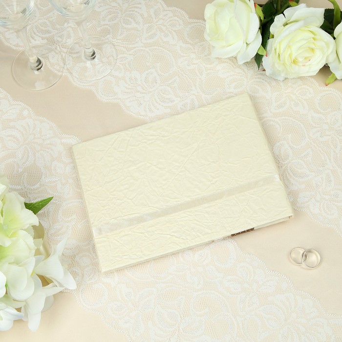 Книга для пожеланий "Мокко", ручной работы