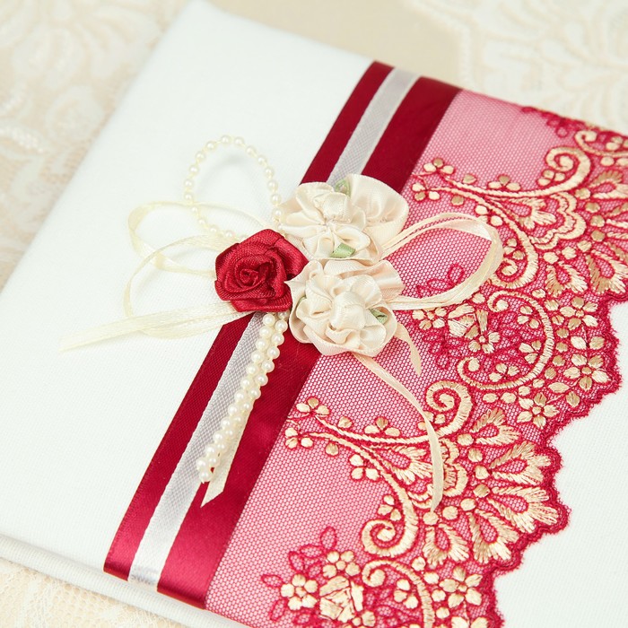 Книга для пожеланий "Марсала", ручной работы