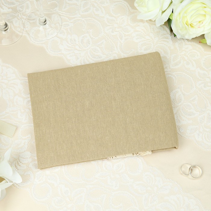 Книга для пожеланий "В стиле Бохо", ручной работы