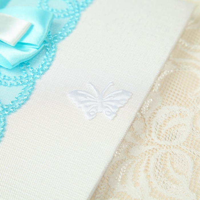 Книга для пожеланий "Бабочки", ручной работы