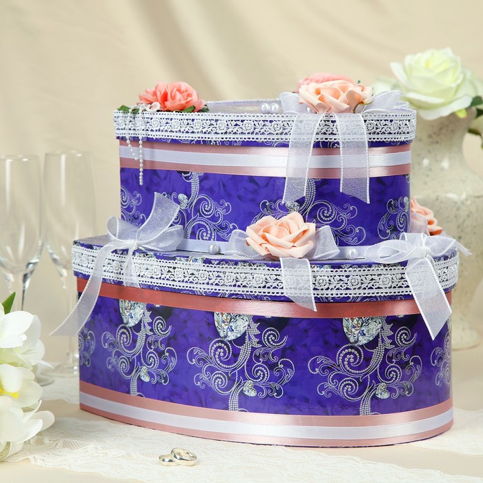 Семейный банк "Торт", сиреневый