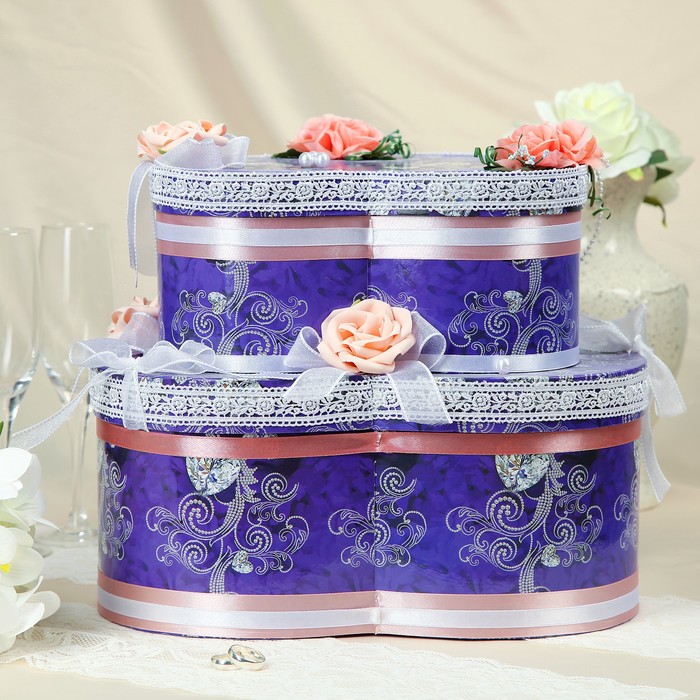 Семейный банк "Торт", сиреневый