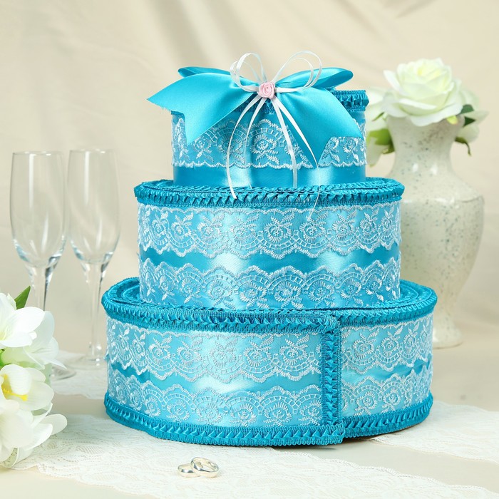 Семейный банк "Торт", бирюзовый