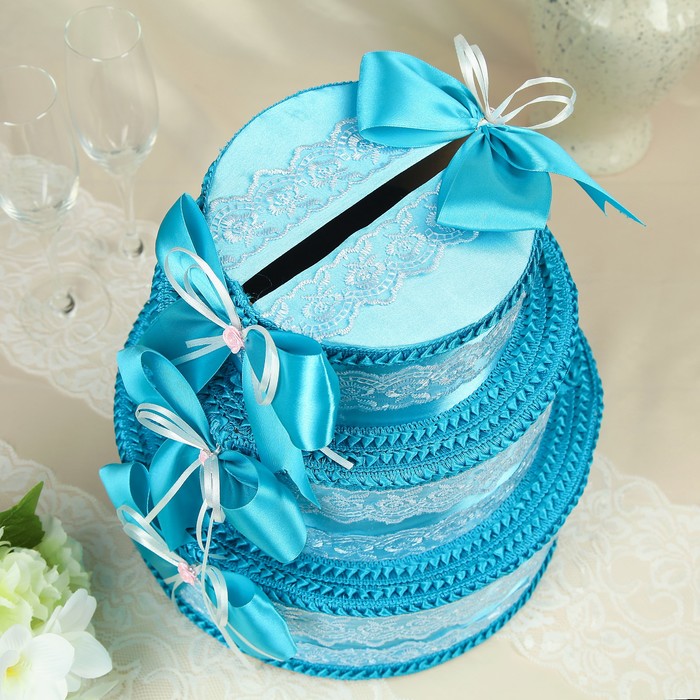 Семейный банк "Торт", бирюзовый