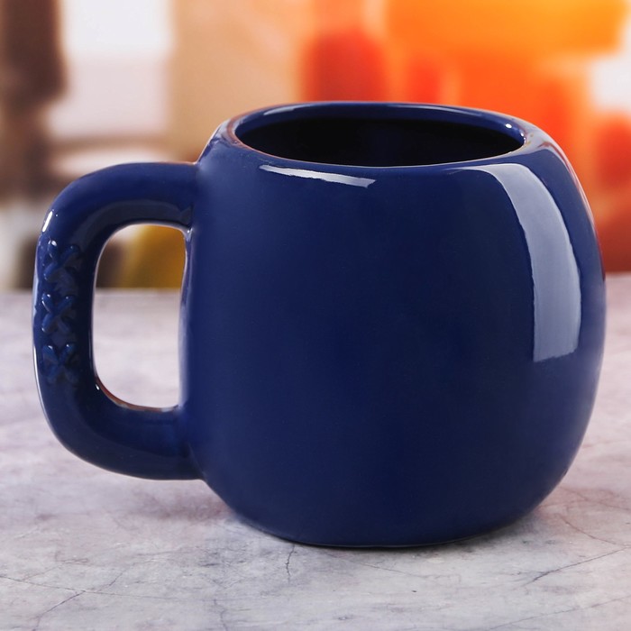 Кружка "Синияя перчатка" 600 мл