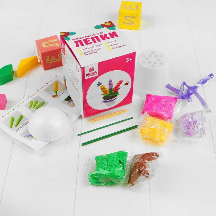 Набор массы для лепки "Гиацинты" инструкция