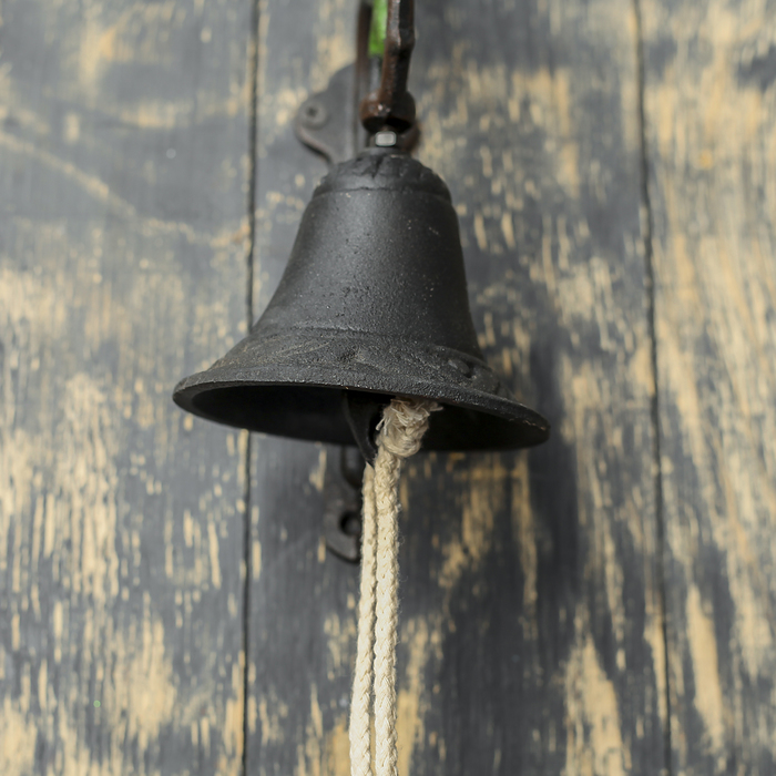 Колокол сувенирный металл "Синяя птица" 21,5х12,5х9,8 см