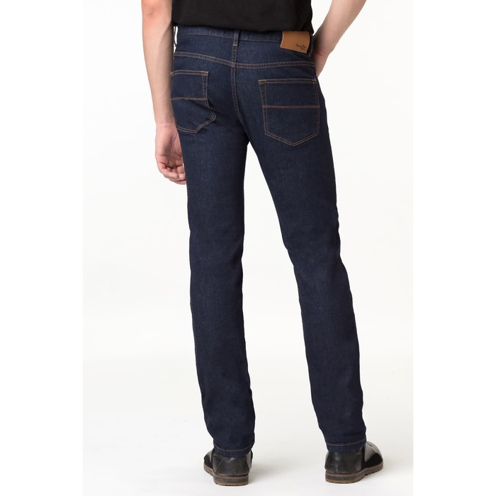 Джинсы мужские, цвет тёмно-голубой, размер 31