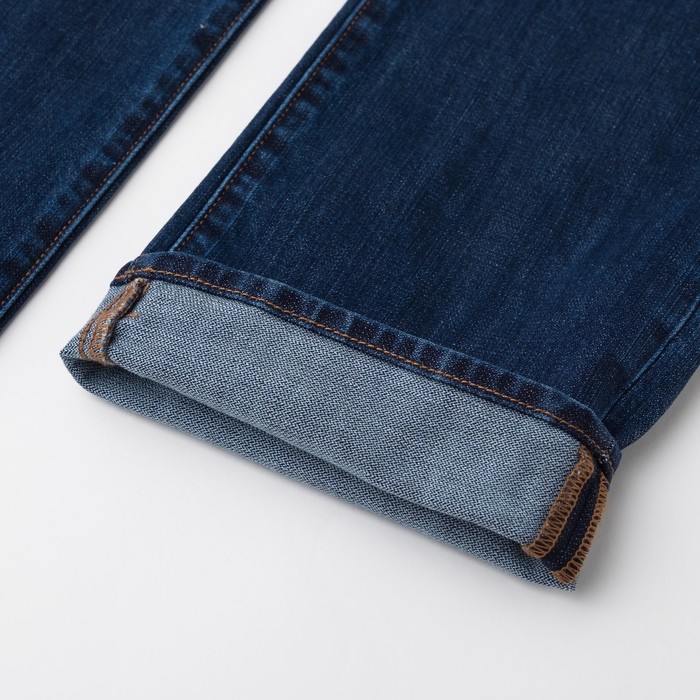 Джинсы мужские, цвет тёмно-синий, размер 30