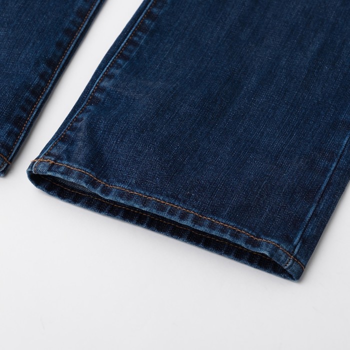Джинсы мужские, цвет тёмно-синий, размер 32