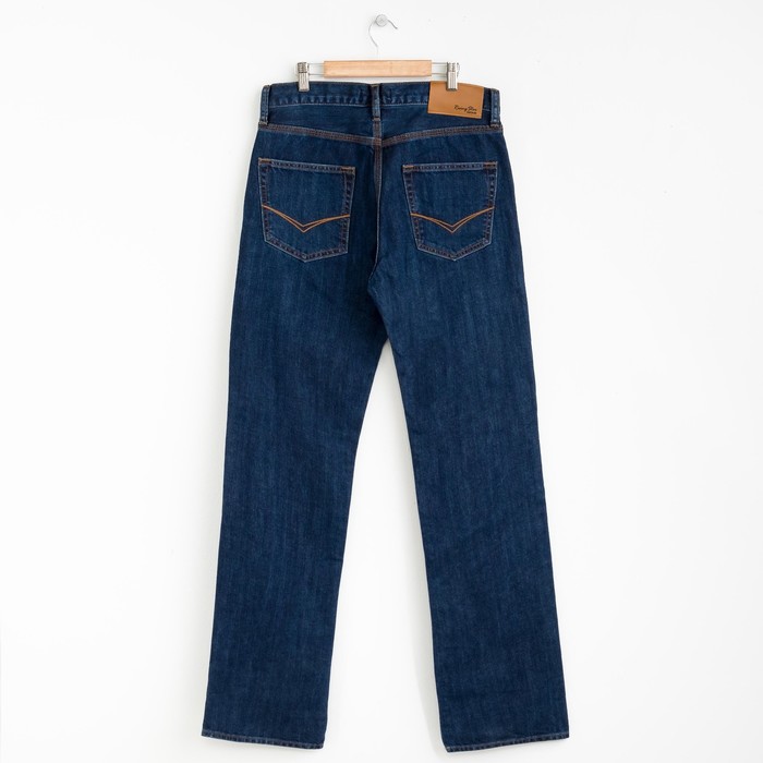 Джинсы мужские, цвет тёмно-синий, размер 38