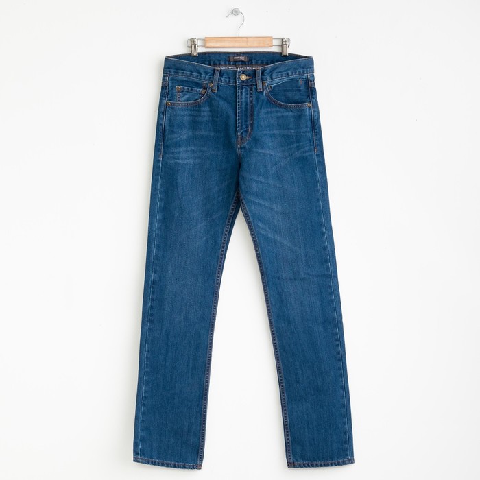 Джинсы мужские, цвет голубой, размер 30
